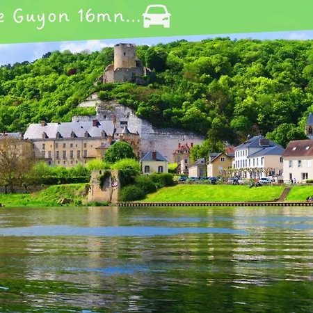 Coup De Coeur Des Voyageurs - Moderne- Pro Ou Couple Av Enfants - Entrer Autonome -les Bonn'appartts-sur-seine * Bonnieres-sur-Seine