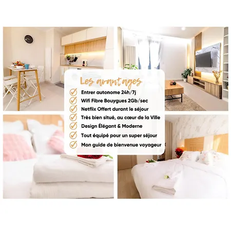 Coup De Coeur Des Voyageurs - Moderne- Pro Ou Couple Av Enfants - Entrer Autonome -les Bonn'appartts-sur-seine * Bonnieres-sur-Seine